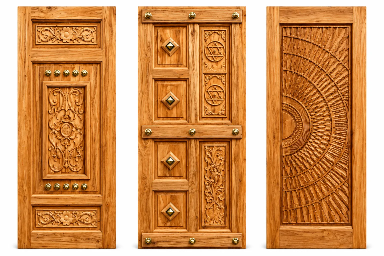 Premium Teak Door Designs